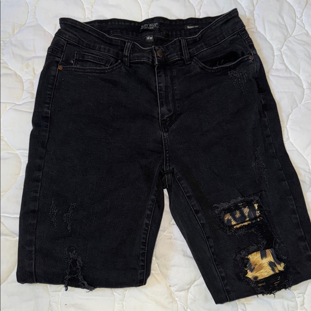 Judy Blue Charcoal Skinny Fit Jeans